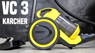 Karcher VC 3 Bagless Vacuum  Multi Cyclone Vacuum Cleaner Unboxing amp Testing [upl. by Harte832]