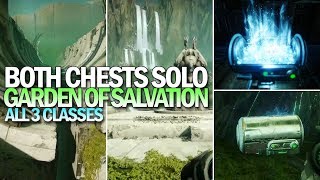 How To Get Both Raid Chests Solo All 3 Classes  Garden of Salvation Raid Loot Glitch Destiny 2 [upl. by Fisa]