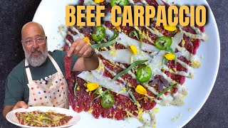 Delicious Beef Carpaccio [upl. by Mikkel]