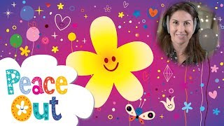 Flower Power Peace Out Guided Meditation for Kids  Cosmic Kids [upl. by Latisha153]