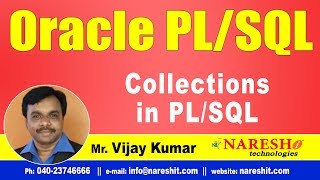 Collections in PLSQL  Oracle PLSQL Tutorial Videos  MrVijay Kumar [upl. by Alvy214]