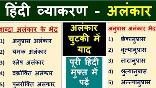 42अलंकार कभी भूल नहीं पाओगेalankar in hindiHindi VyakaranHindiGrammerStudy91 [upl. by Dnaltruoc365]