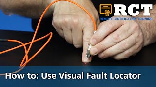 How to Use Visual Fault Locator VFL [upl. by Kroo]