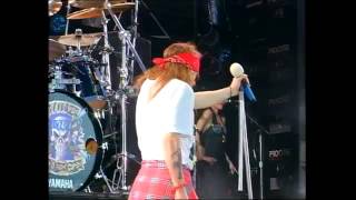 Guns N Roses  Knockin On Heavens Door Freddie Mercury Tribute 1992 [upl. by Auqinu]