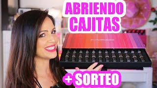 Más Maquillaje OMG Abriendo Cajitas con SORTEO INTERNACIONAL ♥ SandraCiresArt [upl. by Einahpats132]