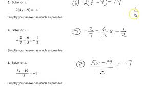 Aleks Practice Test Chap2 [upl. by Clarhe]