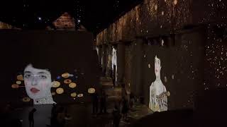 Gustav Klimt immersive Fabrique des Luminaries Amsterdam May 2022 [upl. by Cassady298]