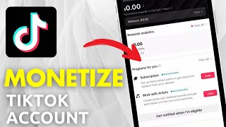 How To Monetize TikTok Account in 2025 NEW UPDATE [upl. by Ardnaz]