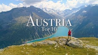 Top 10 Places To Visit In Austria [upl. by Kcam]