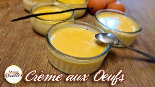 Crème aux Oeufs Maison  Recette Facile et Rapide [upl. by Ahseyn8]