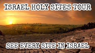 Israel Holy Sites Tour Christian Sites Bible Tour of Israel Holy Land Travel Tourist Attractions [upl. by Benco]