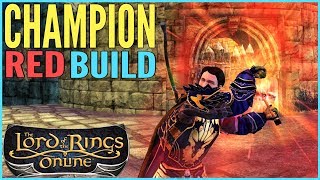 LOTRO Champion Guide Red Line Trait Build  LevelingDPS [upl. by Ordnassela985]