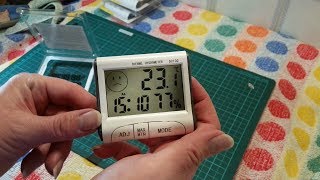 Digital Thermometer amp Hygrometer Unboxing and Review [upl. by Haliak]