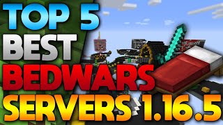 Top 5 Best Bedwars Servers For Minecraft Tlauncher 1165 2021 [upl. by Ric]