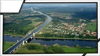 Magdeburg Water Bridge  The longest Water Bridge [upl. by Hairim452]