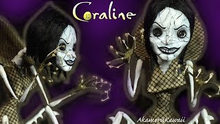 Other Mother Coraline Beldam  Doll Repaint Tutorial [upl. by Eiramanig976]