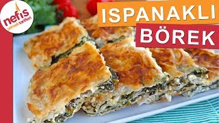 Sodalı Ispanaklı Tepsi Böreği  En pratik ıspanaklı börek yapımı [upl. by Kaya890]