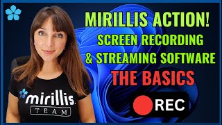 Action Screen Recording and Streaming Software  Basic Tutorial [upl. by Chery]