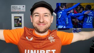 LIVINGSTON 0 RANGERS 1 REACTION SWEET CAROLINEEEEEEEEE [upl. by Aydiv790]