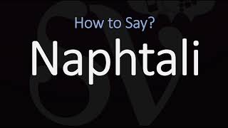 How to Pronounce Naphtali CORRECTLY [upl. by Walling]