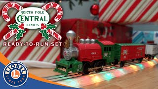 Lionel Junction Christmas Set with Lighted Track [upl. by Ained]