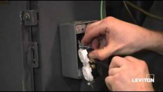 How to install a Leviton CR20 Receptacle [upl. by Qooraf]