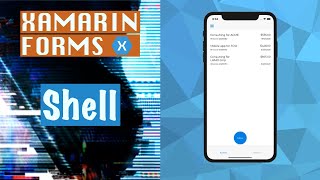 Xamarin Forms tutorial  Working with Xamarin Forms Shell [upl. by Piero56]