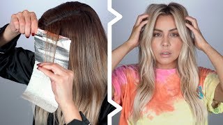 Pro Balayage Tutorial at home  Step by Step How I do My Hair [upl. by Araed]