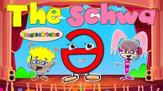 The Schwa ə  Two Syllable Words  Phonics Song [upl. by Assirrac32]