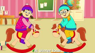 All Winter Long  Kids songs  Nursery Rhymes by EFlashApps [upl. by Tiersten154]