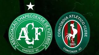 chapecoense x concórdia [upl. by Ruttger95]