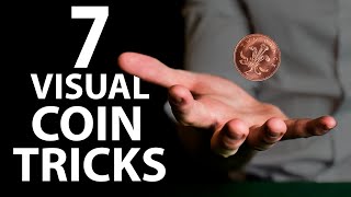 7 INCREDIBLE Coin Tricks Anyone Can Do  Revealed [upl. by Nanette]