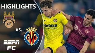 Pontevedra vs Villarreal  Copa del Rey Highlights  ESPN FC [upl. by Goodden173]