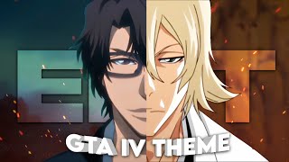 Aizen x Urahara  GTA IV Theme Edit [upl. by Yvi]