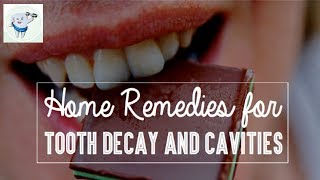 How To Heal Tooth Decay And Cavities Using Home Remedy [upl. by Ahsienar]