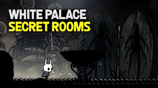 All Three Secret Rooms In The White Palace Hollow Knight [upl. by Nawtna]