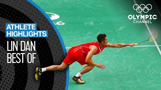 Lin Dans 🇨🇳 Best Badminton Moments at the Olympics  Athlete Highlights [upl. by Llehcar559]