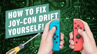 Nintendo Switch How to Fix JoyCon Drift [upl. by Aratahc843]