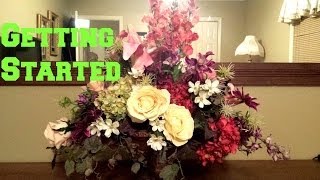 Getting Started with a Silk Floral Arrangement [upl. by Waylon]