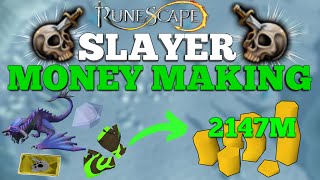 High Level Slayer Money Making Guide  Make HUGE Gains  2021  Runescape 3 [upl. by Ylrebnik912]