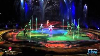 House Of Dancing Water  City of Dreams Macau by Aquatique show [upl. by Ronacin]