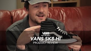 Vans SK8Hi Skate Shoe Review  Rollersnakescouk [upl. by Maura]