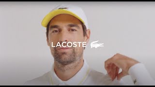 SpringSummer 2021 Tennis collection by Lacoste  Dynamic style [upl. by Dnumde]