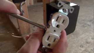 How to Install an Electrical Outlet [upl. by Ecarret]