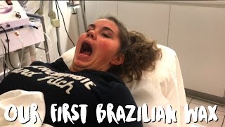 FIRST BRAZILIAN WAX EXPERIENCE  WARNING LANGUAGE [upl. by Gleeson324]