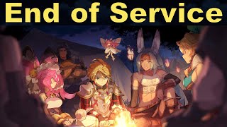 Dragalia Lost  End of Service [upl. by Ativahs47]