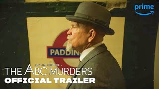 The ABC Murders  Official Trailer  Prime Video [upl. by Nairb]